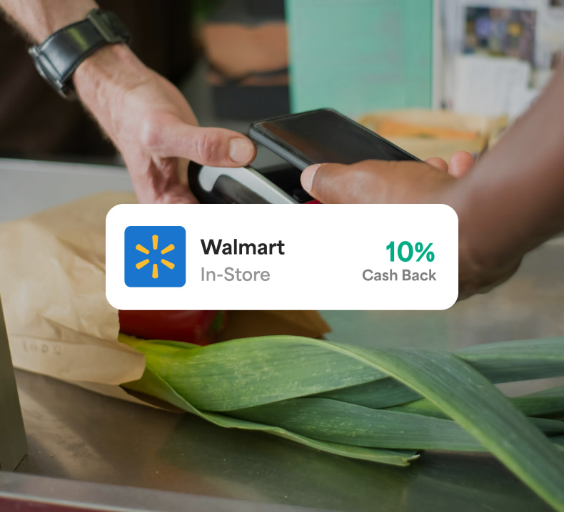 Walmart cash back notification