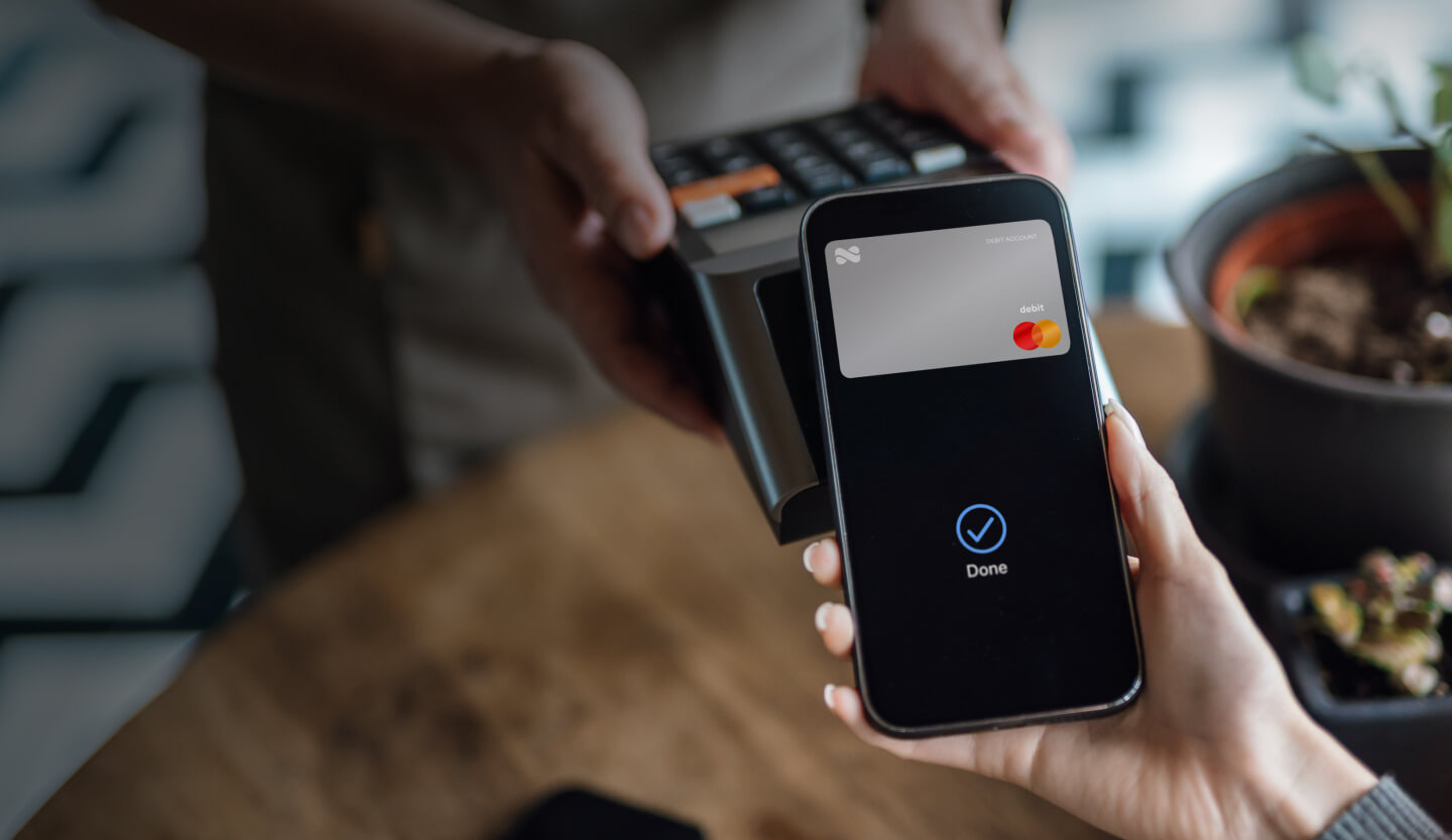 Tapping to pay with the Netspend digital wallet